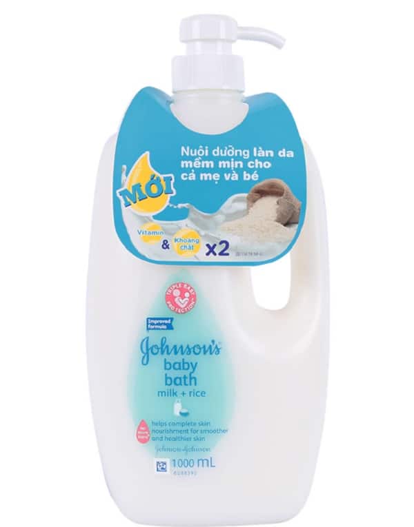 Sữa tắm Johnson Baby cho trẻ sơ sinh. Sữa tắm tốt cho trẻ em. Sữa tắm Johnson Baby 