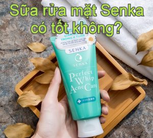 Review sữa rửa mặt Senka cho da mụn. Sữa rửa mặt Senka có tốt không?